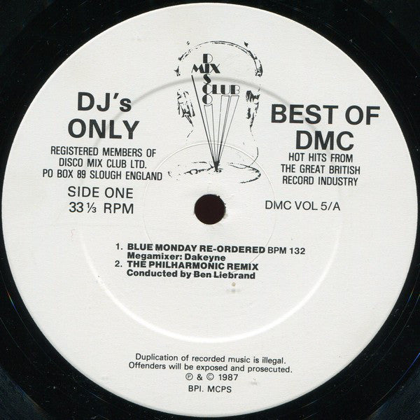 Various : Best Of DMC Vol. 5 (12", P/Mixed)