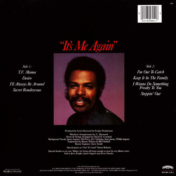 Leon Haywood : It's Me Again (LP, Album)