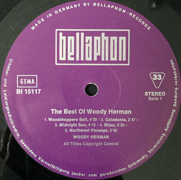 Woody Herman And His Orchestra : Woody's Greatest (LP, Comp)