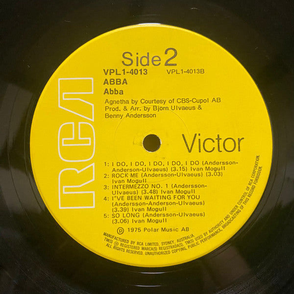ABBA : ABBA (LP, Album)