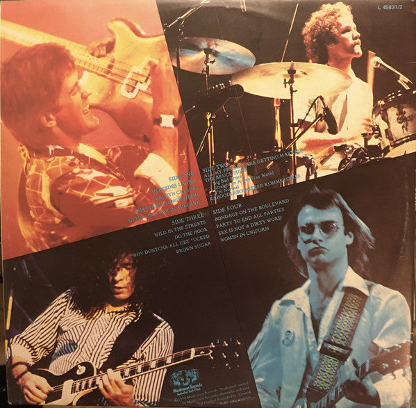 Skyhooks : Live! Be In It (2xLP, Album, Gat)