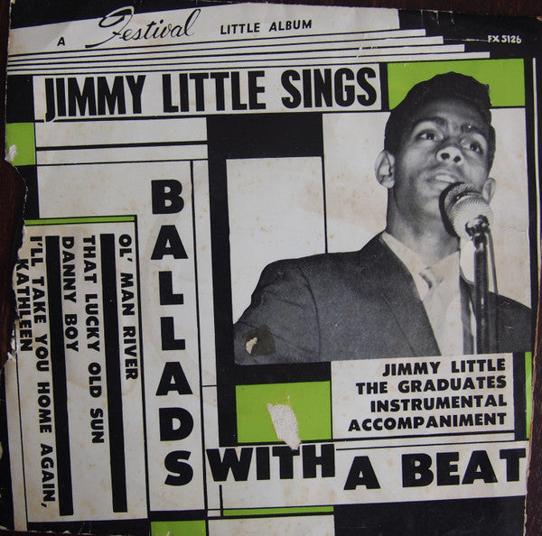 Jimmy Little : Ballads With A Beat (7", EP, Mono, Mon)