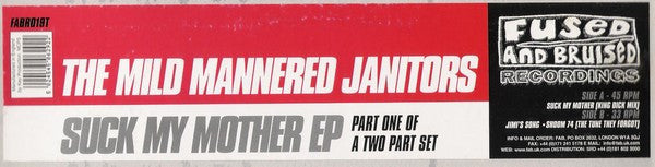 Mild Mannered Janitors : Suck My Mother EP (12", EP)