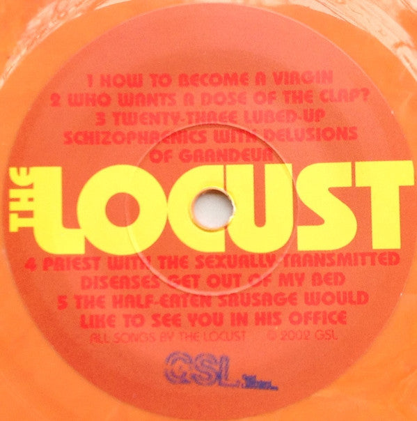 The Locust / Melt-Banana : The Locust / Melt Banana (7", Ora)