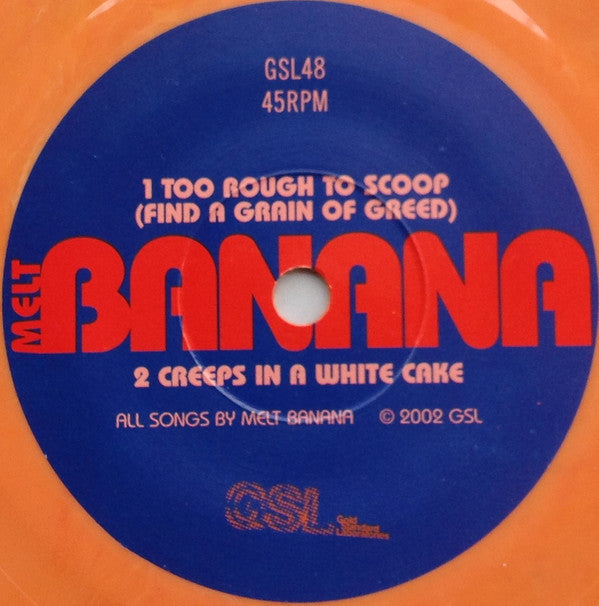 The Locust / Melt-Banana : The Locust / Melt Banana (7", Ora)