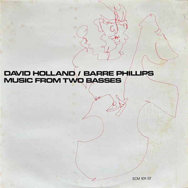 Dave Holland / Barre Phillips : Music From Two Basses (LP, Album, Mad)