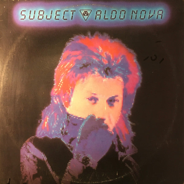 Aldo Nova : Subject.....Aldo Nova (LP, Album, Promo)