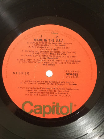 Various : Made In The U.S.A. (LP, Comp)