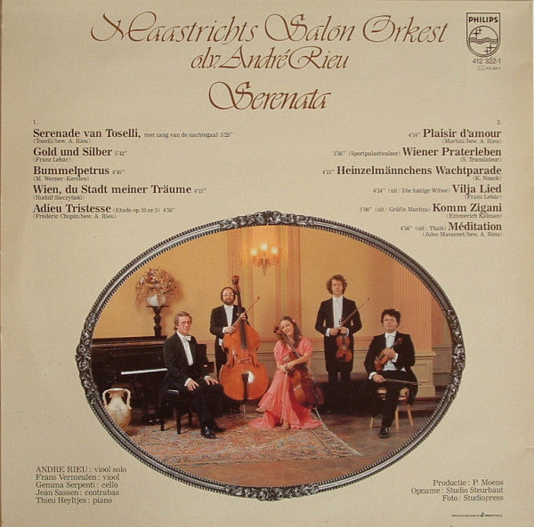 Maastrichts Salon Orkest : Serenata (LP, Album)
