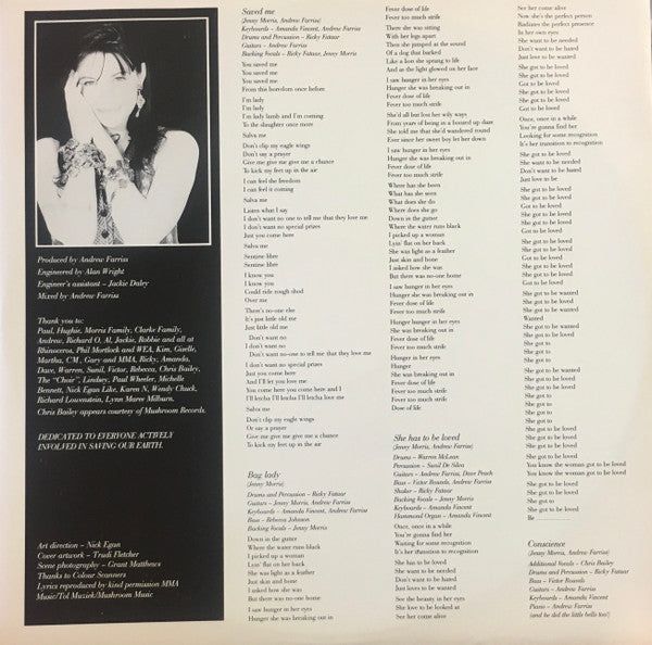 Jenny Morris : Shiver (LP, Album)