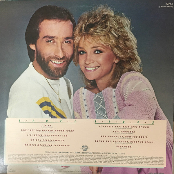 Barbara Mandrell / Lee Greenwood : Meant For Each Other (LP, Album)