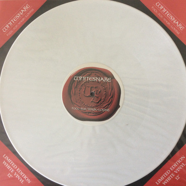 Whitesnake : Fool For Your Loving (12&quot;, Ltd, Whi)