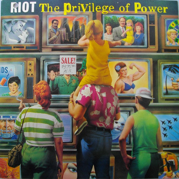 Riot (4) : The Privilege Of Power (LP, Album)