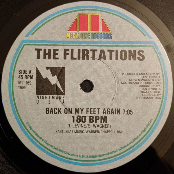 The Flirtations : Back On My Feet Again (12&quot;)