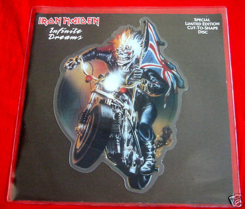 Iron Maiden : Infinite Dreams (7", Shape, Pic)