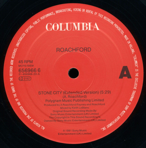 Roachford : Stone City (12", Maxi)