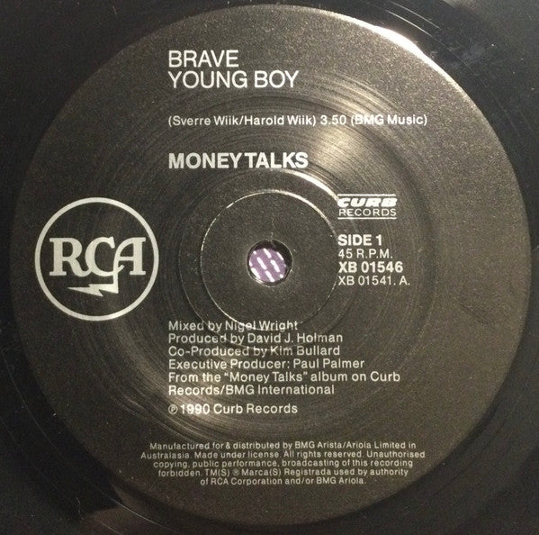 Money Talks : Brave Young Boy (7")