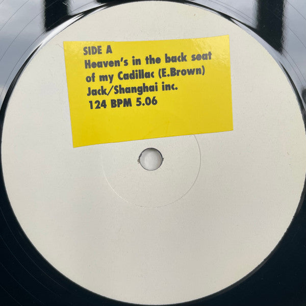 Jack/Shanghai Inc. : We All Love Jack (12")