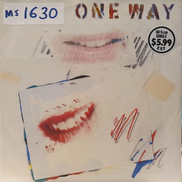 One Way : Let&#39;s Talk (12&quot; Version) (12&quot;, Single, Pic)