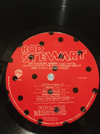 Rod Stewart : Foolish Behaviour (LP, Album)