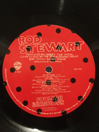 Rod Stewart : Foolish Behaviour (LP, Album)