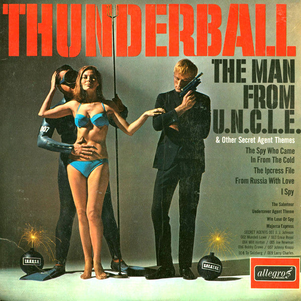 The Jazz All-Stars : Thunderball &amp; Other Secret Agent Themes (LP, Album, Mono)