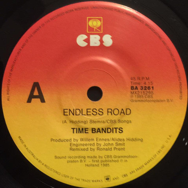 Time Bandits : Endless Road (7&quot;, Single)