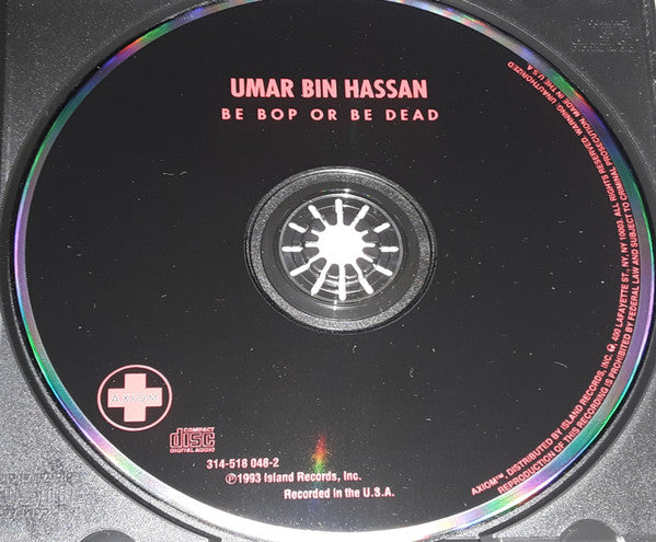 Umar Bin Hassan : Be Bop Or Be Dead (CD, Album)