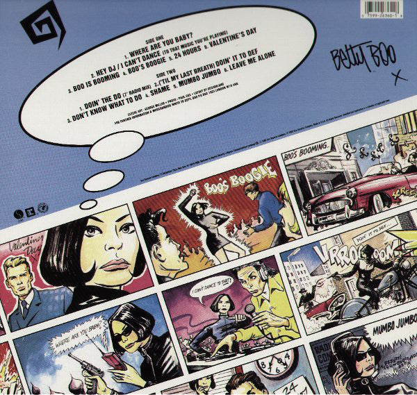 Betty Boo : Boomania (LP, Album)