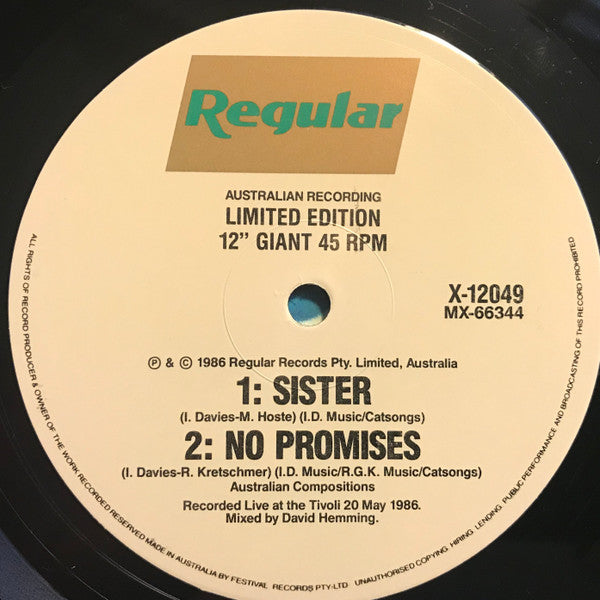 Icehouse : Mr Big (12", Ltd)