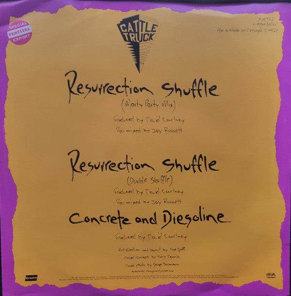 Cattletruck : Resurrection Shuffle (12", Single, Ltd)