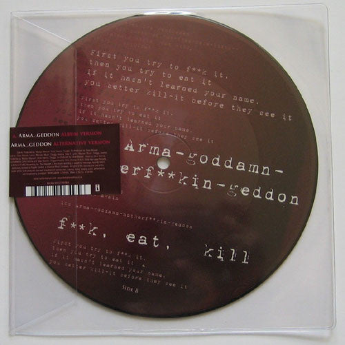 Marilyn Manson : Arma-goddamn-motherfuckin-geddon (7", Single, Pic)