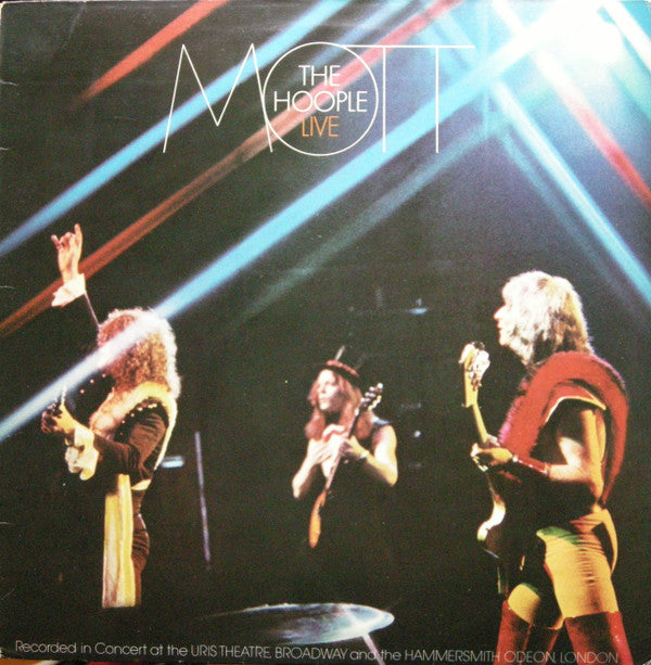 Mott The Hoople : Mott The Hoople Live (LP, Album)