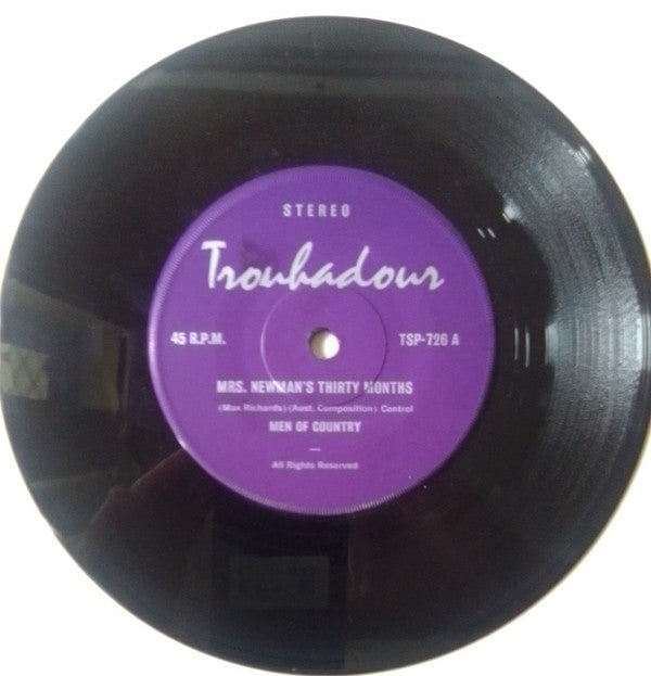 Men Of Country : Mrs. Newman's Thirty Months (7", Single)