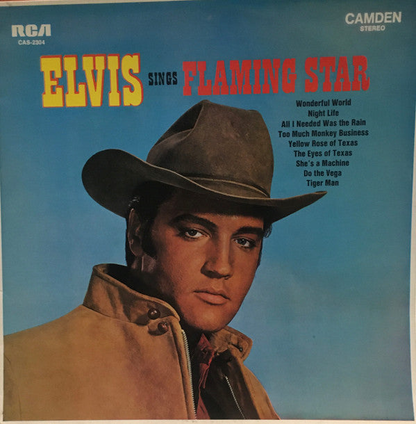 Elvis Presley : Elvis Sings &quot;Flaming Star&quot; (LP, Album)