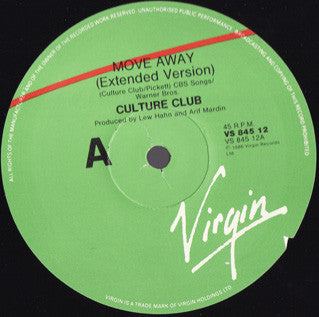 Culture Club : Move Away (Extended) (12&quot;)