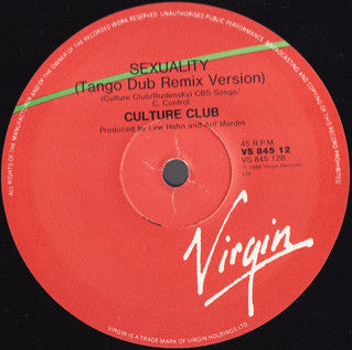 Culture Club : Move Away (Extended) (12")