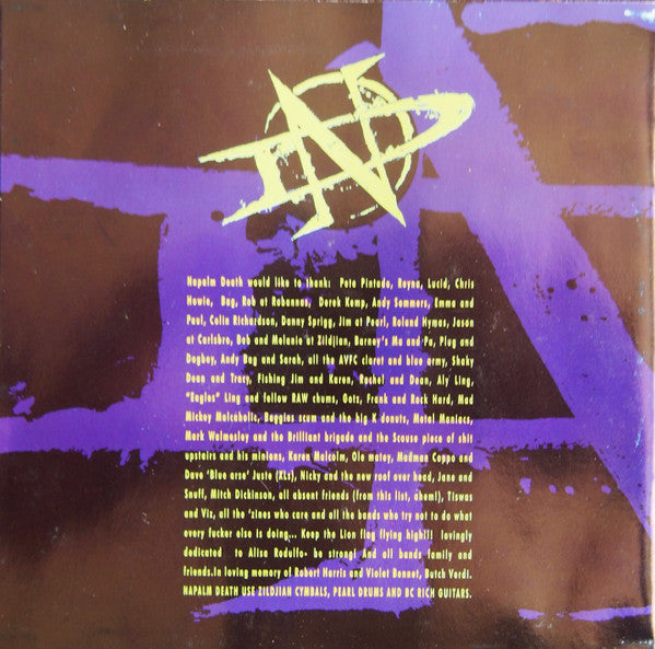 Buy Napalm Death : Diatribes (2xCD, Album, Ltd) at