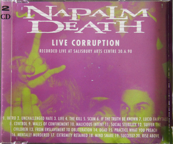 Napalm Death : Diatribes (2xCD, Album, Ltd)