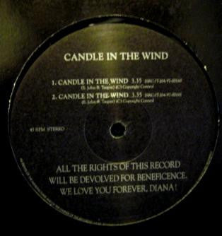 Lawrence (2) : Candle In The Wind (12")