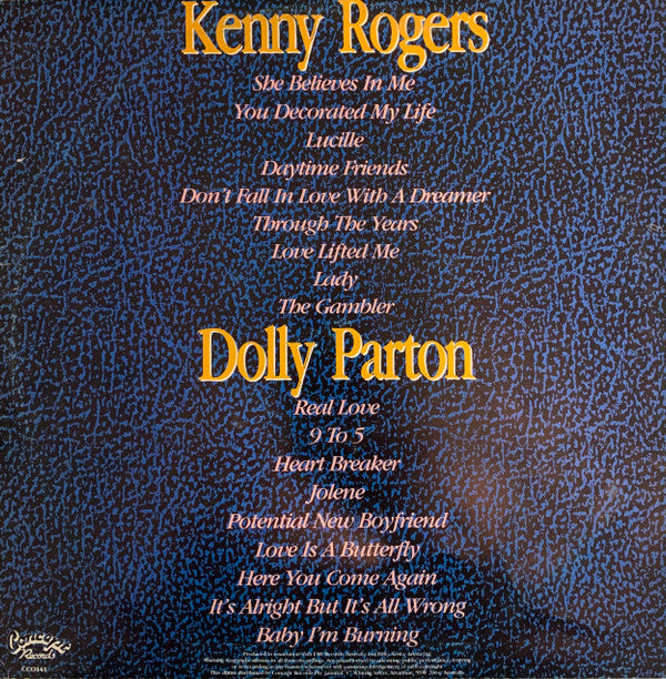 Kenny Rogers & Dolly Parton : The Very Best Of Kenny Rogers And Dolly Parton (LP, Comp)