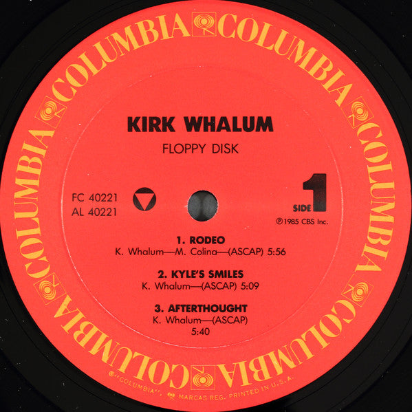 Kirk Whalum : Floppy Disk (LP, Album)