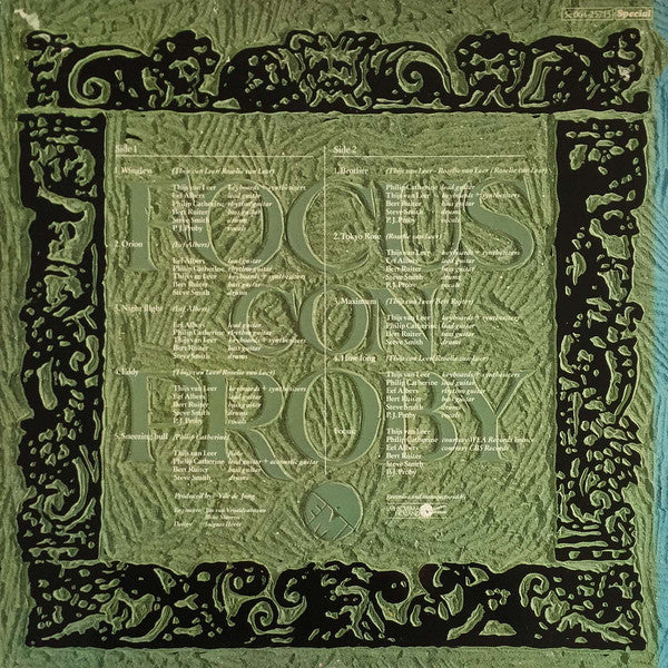 Focus (2) Con P.J. Proby : Focus Con Proby (LP, Album)