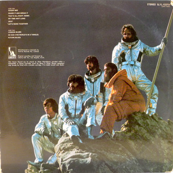 Canned Heat : Future Blues (LP, Album, Gat)