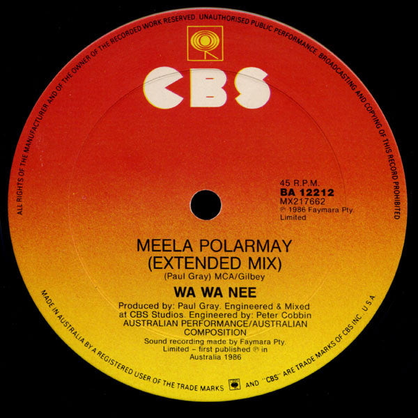 Wa Wa Nee : I Could Make You Love Me (12", Single)