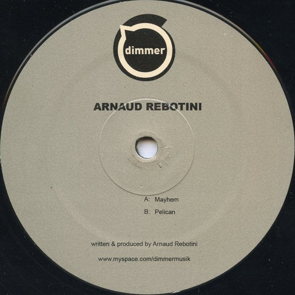 Arnaud Rebotini : Mayhem / Pelican (12")