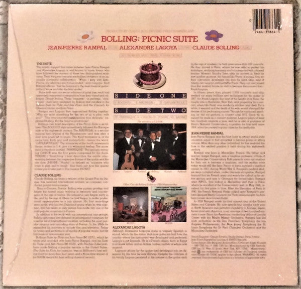 Jean-Pierre Rampal / Alexandre Lagoya / Claude Bolling : Picnic Suite (LP, Album)