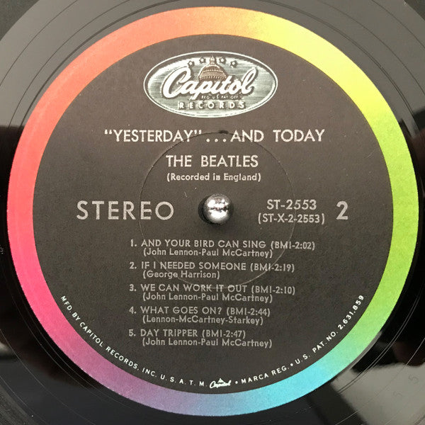The Beatles : Yesterday And Today (LP, Album, Comp, Tru)