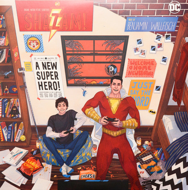 Benjamin Wallfisch : Shazam! Original Motion Picture Soundtrack (2xLP, Album, S/Edition, Sha)