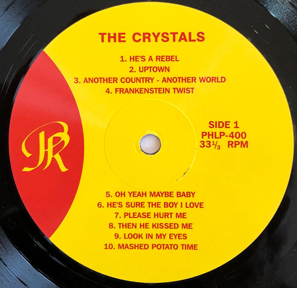 The Crystals : He's A Rebel (LP, Album, Mono, RE)